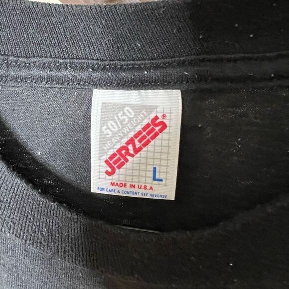 VTG Wild Alaska Eagle Bear Wolf T Shirt USA Large - Picture 4 of 4